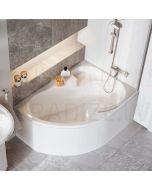 RAVAK aкриловая асимметричная ванна Rosa l 140x105 L/R