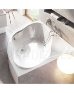 RAVAK kampinė akrilinė vonia NewDay 140x140 cm