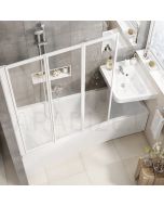 RAVAK asymmetric acrylic bathtub BeHappy II L/R 150x75 cm