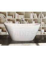 PAA SILKSTONE bathtub AMORE SILK 1600x850x720