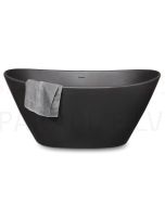 PAA SILKSTONE bathtub AMORE GRAPHITE 1600x850x720