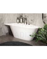 PAA SILKSTONE bathtub DECO CORNER D 1660x1270x630