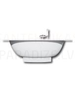 PAA stone mass bathtub with panel VERSO 1700x750x625