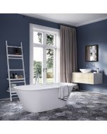 PAA SILKSTONE bathtub DECO RIM 1660x810x630