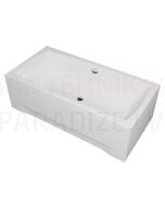 POLIMAT rectangular acrylic bathtub APRI 140x70