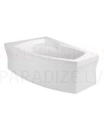 POLIMAT acrylic asymmetric bathtub FRIDA 2 160x105 (right/left)