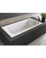 POLIMAT acrylic rectangular bathtub CLASSIC SLIM 160x70