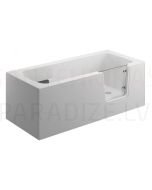 POLIMAT acrylic rectangular bathtub for invalids AVO 160x75