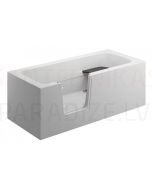 POLIMAT acrylic rectangular bathtub for invalids VOVO 170x75