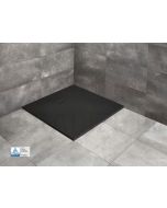 RADAWAY stone mass shower tray KYNTOS C Black  90x90x3