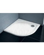 Ravak dušas paliktnis pusapaļais no lietā marmora Elipso Pro Flat 900 x 900