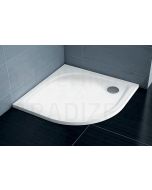 Ravak semi-round shower tray of cast marble Elipso Pro Flat 900 x 900