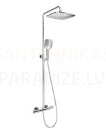 Ravak shower system with thermostatic faucet TE 093.00/150 Termo 300 chrome/white