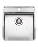 Reginox stainless steel kitchen sink Ohio 40x40 Tapwing (L) 51x44cm