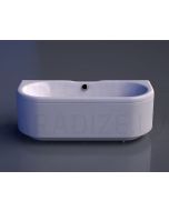 Stone mass bathtub Vispool Londra 1700 x 765 x 610