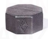 Čuguna korkis (melns) F DN15 (1/2”)