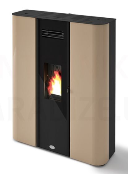 EVA CALOR pellet fireplace-stove DILLETA 10.5kW (beige)