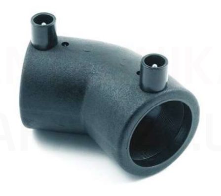 Elektra virinama alkūnė 45º DN  40 Fox Fittings