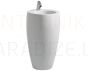 Washbasin Alessi One, 530x530x900 mm, white LCC