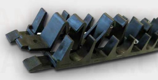Tweetop montāžas sliede grīdas apsildei ar iegriezumu ik pēc 10cm (16-20mm) uz līmlentes garums 1m