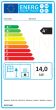 EVA CALOR granulu kamīns-krāsns GEMMA 15.4kW (melns)