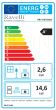 RAVELLI granulu kamīns-krāsns HRV 140 GLOBE (4.9-19.1kW)