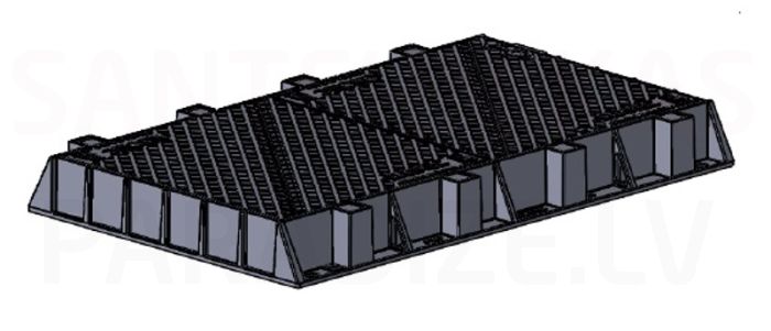 Kanalizacijos liukas BIG M1222 (40Tn)