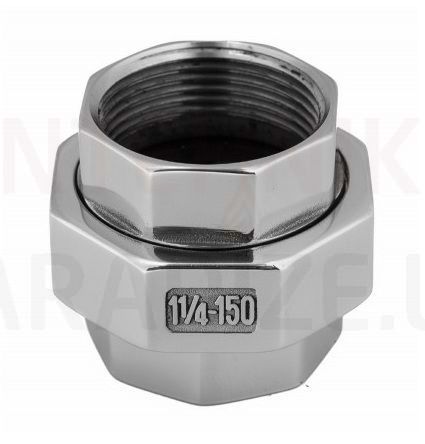 VMD dvieļu žāvētājā nerūsejošā tērauda saskrūve FF 1 1/4" DN32