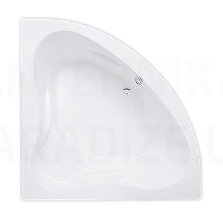 Roltechnik acrylic corner bathtub SABRINA NEO 1400x1400