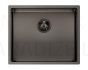 Reginox stainless steel kitchen sink Miami 50x40 Gun Metal 54x44cm