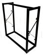 DUSCHY metal firewood rack  760x710x260