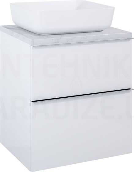 Elita cabinet for sink LOOK 60 white matt