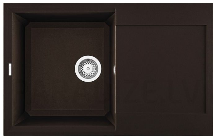 ELLECI akmens masas virtuves izlietne EASY 300 Espresso 79x50 cm