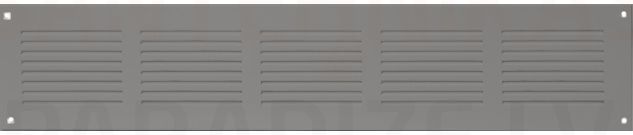 EUROPLAST reste metāla, 500x100mm, pelēka MR5010P
