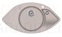 HELIKA akmens masas virtuves izlietne PAPILLON (AW) 950 Beige 94.5x50.5 cm