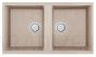 ELLECI akmens masas virtuves izlietne BEST 450 UNDERMOUNT Avena 83.6x48.8 cm
