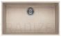 ELLECI akmens masas virtuves izlietne QUADRA 130 UNDERMOUNT Avena 76x44 cm