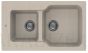 ELLECI stone mass kitchen sink FOX 430 Avena 86x50 cm