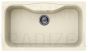 ELLECI akmens masas virtuves izlietne FOX 360 Bianco Antico 86.3x50.3 cm