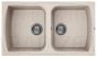 ELLECI akmens masas virtuves izlietne LIVING 450 Avena 86x50 cm