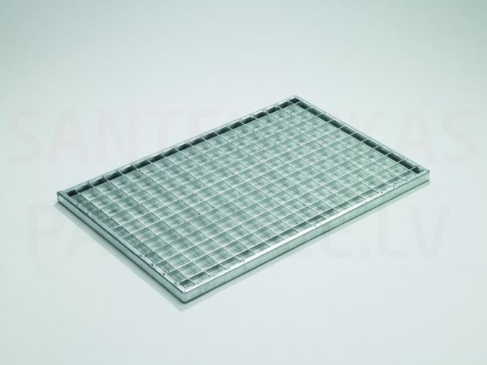 ACO Vario doormat grille 60x40 galvanized steel