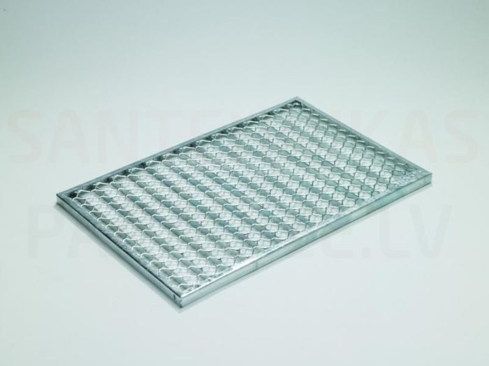 ACO Vario doormat 60x40 galvanized steel