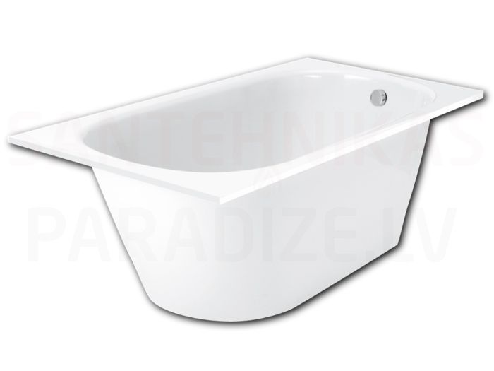 PAA stone mass bathtub VARIO L 1680x750x625 BC