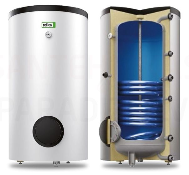 REFLEX vandens šildytuvas Storatherm Aqua AF  300/1M_B (sidabrinis)