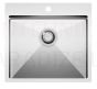 Aquasanita stainless steel kitchen sink LUNA 550 55x50.5 cm