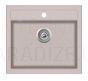 HELIKA akmens masas virtuves izlietne QUADRO (AWP) 550 Beige 56.5x51 cm