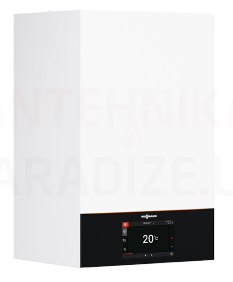 VIESSMANN condensing gas boiler Vitodens 200-W (19kW) B2KF combined + automation