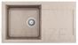 ELLECI akmens masas virtuves izlietne EASY 290 Avena 78x43.5 cm