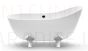 AURA free standing stone mass bathtub DAMONA 2 1690x735x855