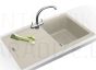 FRANKE stone mass kitchen sink BASIS Onikss 78x50 cm